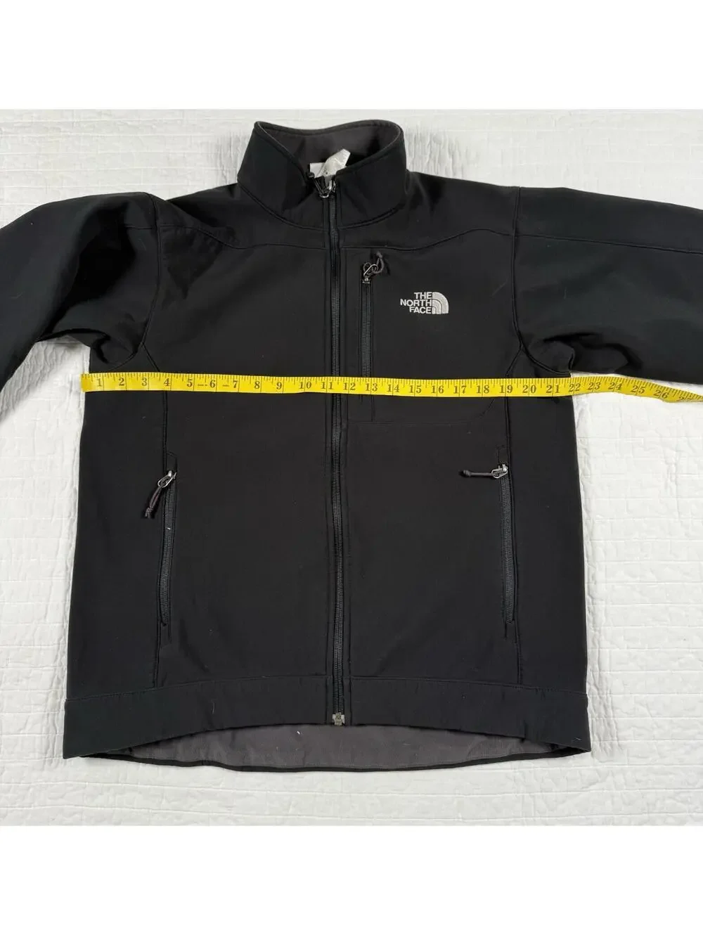 The North Face Apex Bionic 3 Jacket Mens Size M Black Full Zip - Picture 5 of 6